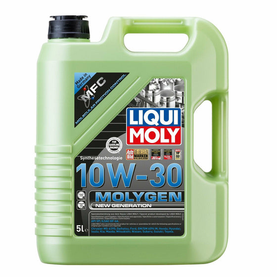 Liqui Moly 10W30 Engine Oil Molygen New Generation API SP Nissan Honda Toyota 9978 - World of Lubricant
