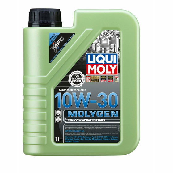 Liqui Moly 10W30 Engine Oil Molygen New Generation API SP Nissan Honda Toyota 9978 - World of Lubricant