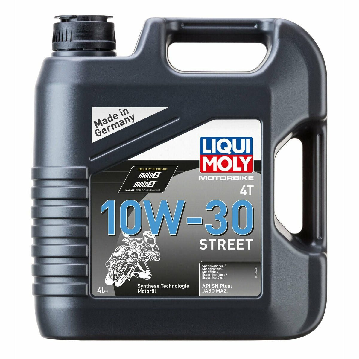 Liqui Moly 10W30 Motorbike 4T Street Synthetic Engine Oil API SN PLUS 1688 - World of Lubricant