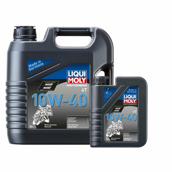 Liqui Moly 10W40 4Stroke 4T Motorbike Engine Oil API SN PLUS JASO MA2 3046 - World of Lubricant