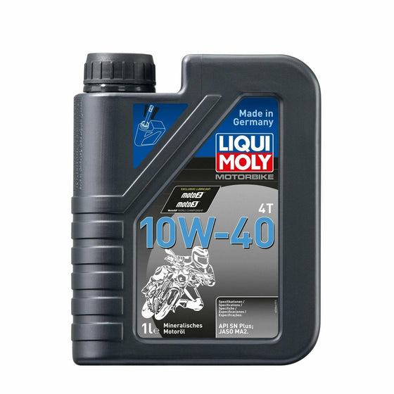 Liqui Moly 10W40 4Stroke 4T Motorbike Engine Oil API SN PLUS JASO MA2 3046 - World of Lubricant