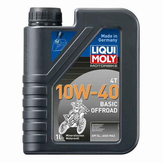 Liqui Moly 10W40 Motorbike Engine Oil 4T Basic Off Road 4 Stroke 3062 - World of Lubricant