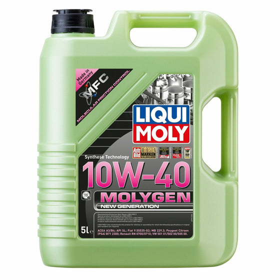 Liqui Moly 10W40 Synthetic Engine Oil MOLYGEN NEW GENERATION A3 B4 9951 - World of Lubricant
