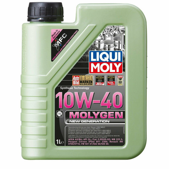 Liqui Moly 10W40 Synthetic Engine Oil MOLYGEN NEW GENERATION A3 B4 9951 - World of Lubricant