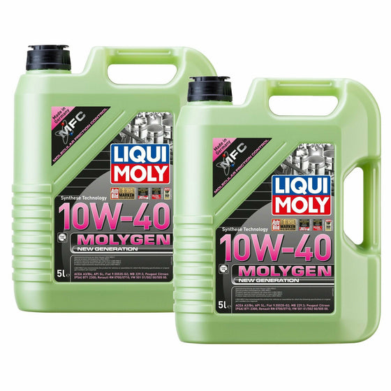 Liqui Moly 10W40 Synthetic Engine Oil MOLYGEN NEW GENERATION A3 B4 9951 - World of Lubricant