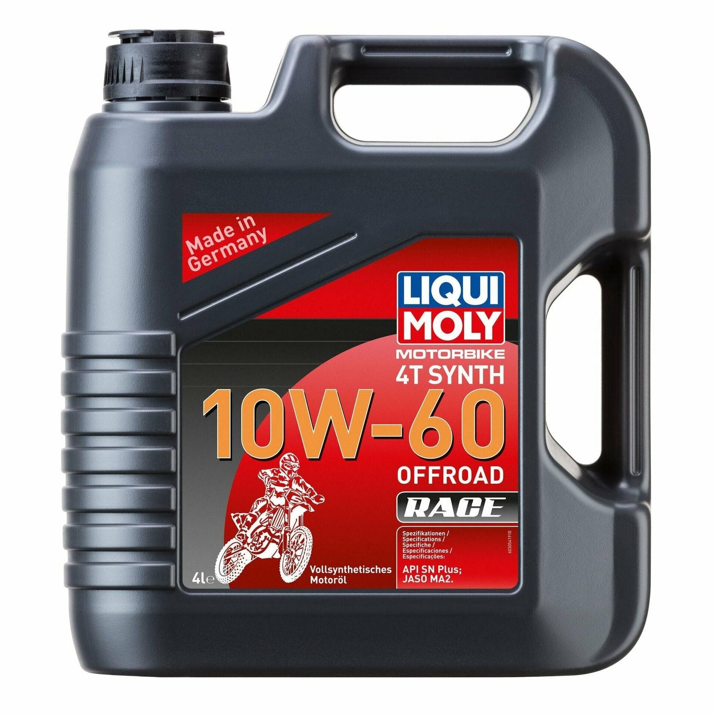 Liqui Moly 10W60 Motorbike 4T Fully Synthetic Engine Oil Off Road Race 3054 - World of Lubricant
