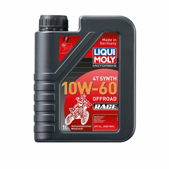 Liqui Moly 10W60 Motorbike 4T Fully Synthetic Engine Oil Off Road Race 3054 - World of Lubricant