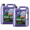 Liqui Moly 10w60 Synthoil Race Tech GT1 Engine Oil A3 B4 SL CF Germany 8909 - World of Lubricant