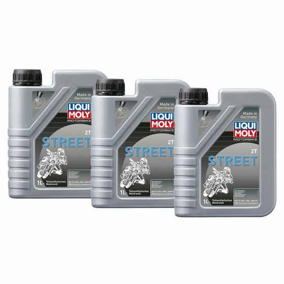 Liqui Moly 2 Stroke Semi Synthetic Motorbike Street Oil15 04 2T Motorcycle 1504 - World of Lubricant