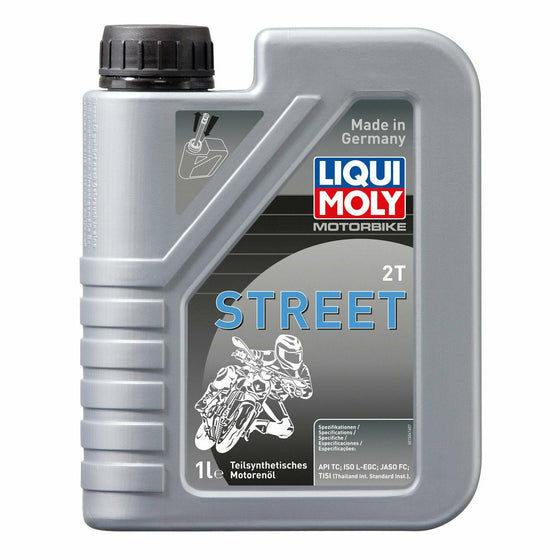 Liqui Moly 2 Stroke Semi Synthetic Motorbike Street Oil15 04 2T Motorcycle 1504 - World of Lubricant