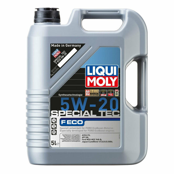 Liqui Moly 5W20 C5 Special Tec F Eco Engine Oil Ford Jaguar Land Rover 3841 - World of Lubricant