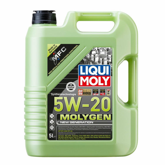 Liqui Moly 5W20 Engine Oil Dexos1 Molygen New Generation Honda Toyota Mazda 8540 - World of Lubricant