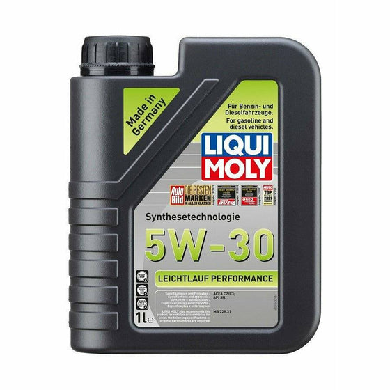 Liqui Moly 5W30 Engine Oil Leichtlauf Performance ACEA C2 C3 API SN 21364 - World of Lubricant