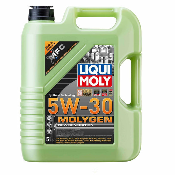Liqui Moly 5W30 Engine Oil MOLYGEN NEW GENERATION Synthesis technology 9952 - World of Lubricant
