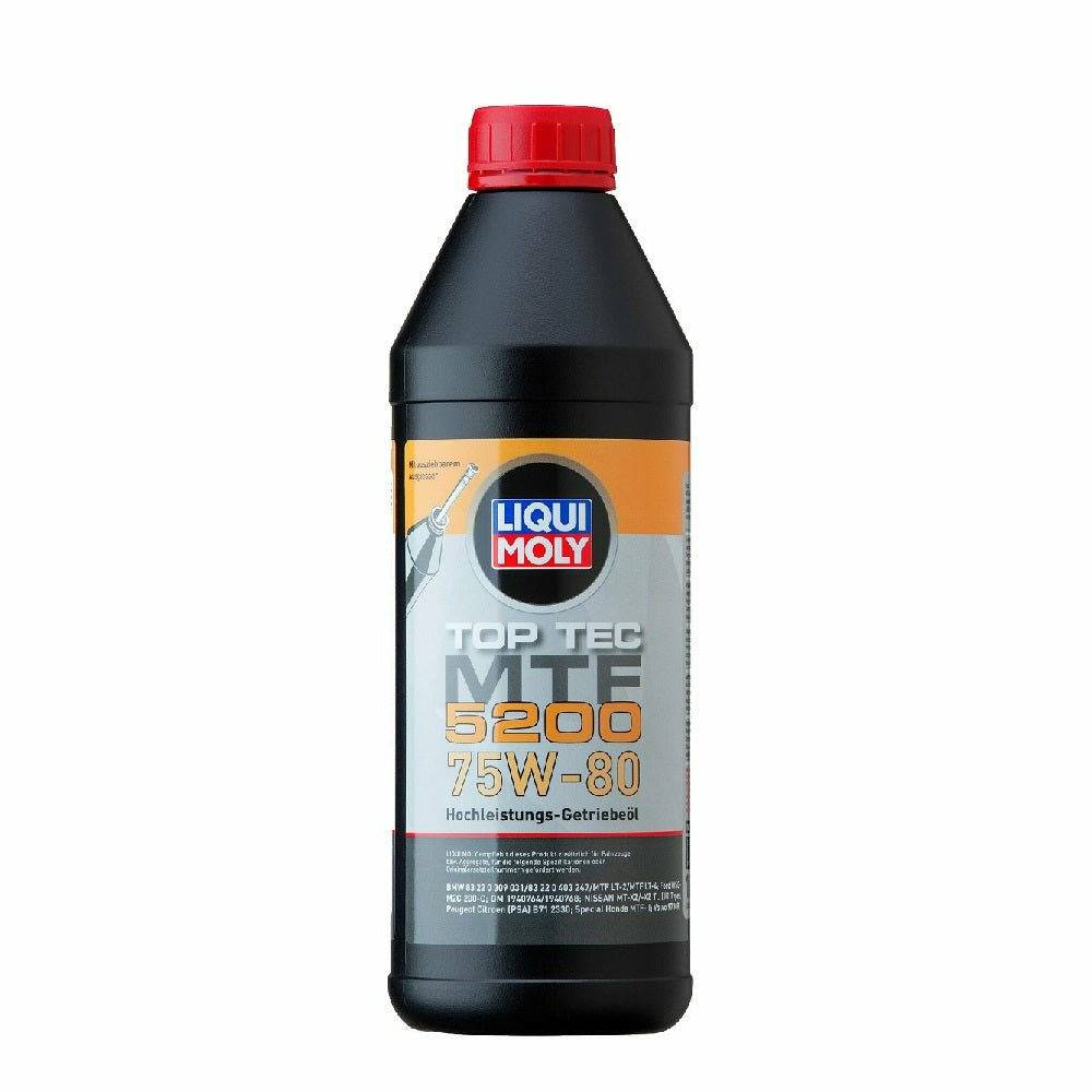 Liqui Moly 75w80 Synthetic Gear Oil 1L GL4 Top Tec MTF 5200 BMW Ford GM 20845 - World of Lubricant