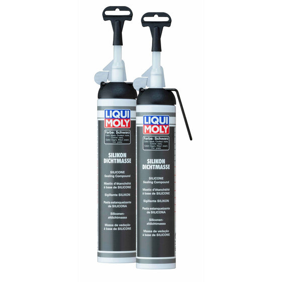 Liqui Moly Black Silicone Sealant Compound 200ml 6185 - World of Lubricant