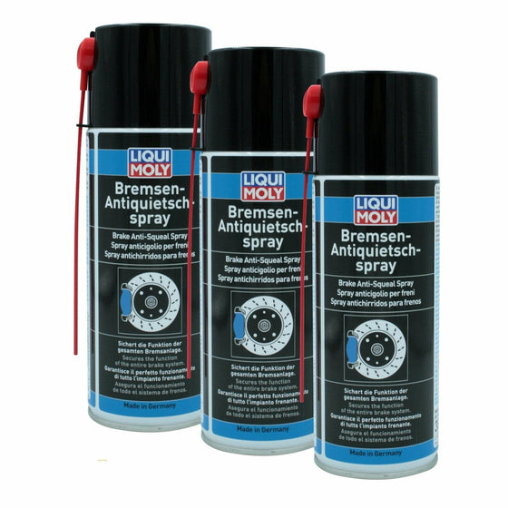 Liqui Moly Brake Anti-Squeal Spray Anti-Seize Grease 400ml Aerosol 3079 - World of Lubricant