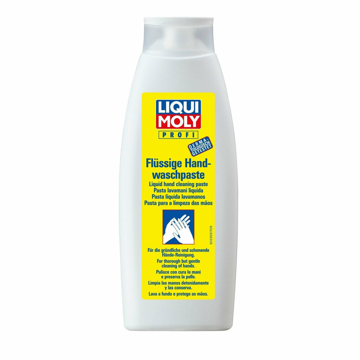 Liqui Moly Hand Cleaner Natural to Skin Liquid Cleaning Paste 500ml 3355 - World of Lubricant