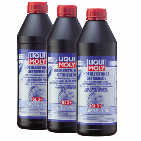 Liqui Moly High Performance Gear Oil GL3+ SAE 75W80 4427 - World of Lubricant