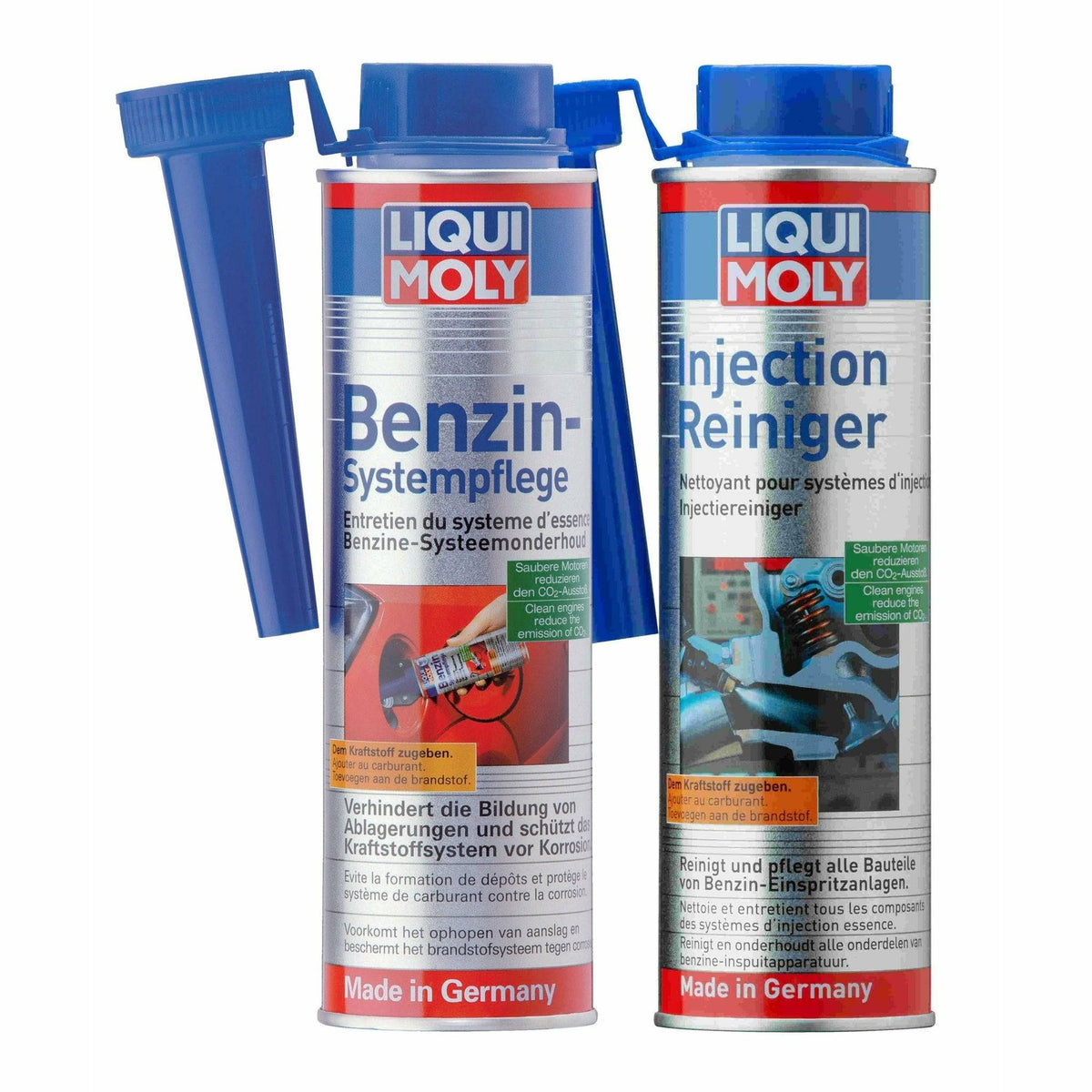 Liqui Moly Injection Cleaner + Fuel System Treatment Service Kit 1803+8365 - World of Lubricant