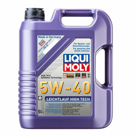 Liqui Moly Leichtlauf High Tech SAE 5W40 Engine Oil ACEA A3/B4 2328 - World of Lubricant