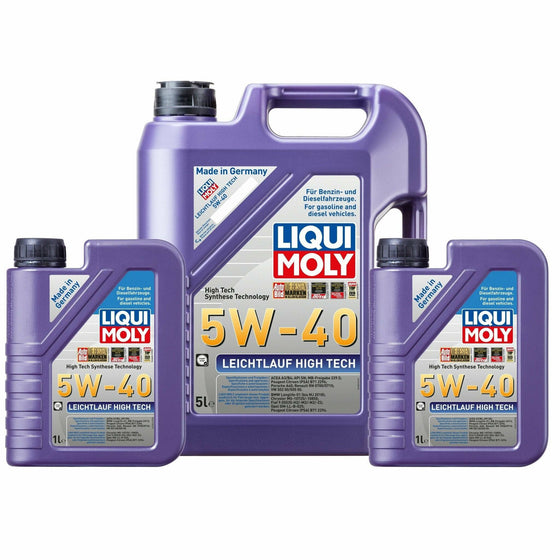 Liqui Moly Leichtlauf High Tech SAE 5W40 Engine Oil ACEA A3/B4 2328 - World of Lubricant
