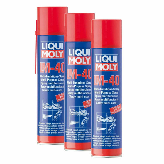Liqui Moly LM 40 Multi-Purpose Spray Lubricates and Maintains Corrosion Protection 400ml 3391 - World of Lubricant