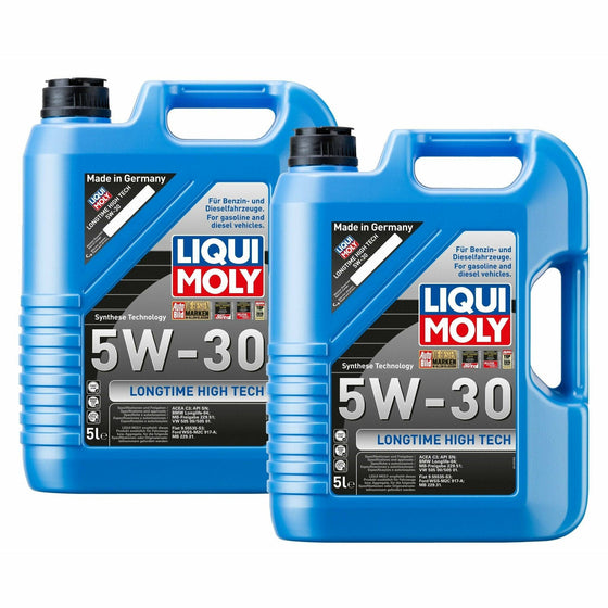 Liqui Moly Longtime High Tech 5W30 Engine Oil Premium Low Friction Oil 9507 - World of Lubricant
