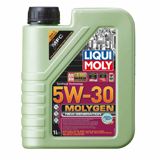 Liqui Moly MOLYGEN NEW GENERATION 5W30 wear-protection DPF BMW-LL C2/C3 21225 - World of Lubricant