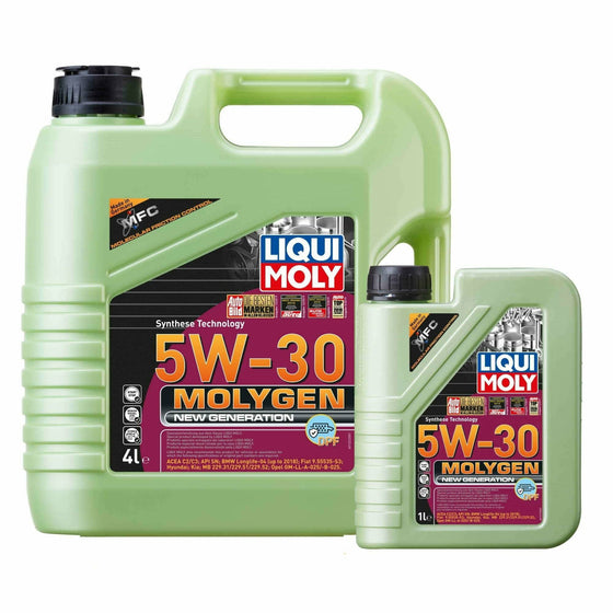 Liqui Moly MOLYGEN NEW GENERATION 5W30 wear-protection DPF BMW-LL C2/C3 21225 - World of Lubricant