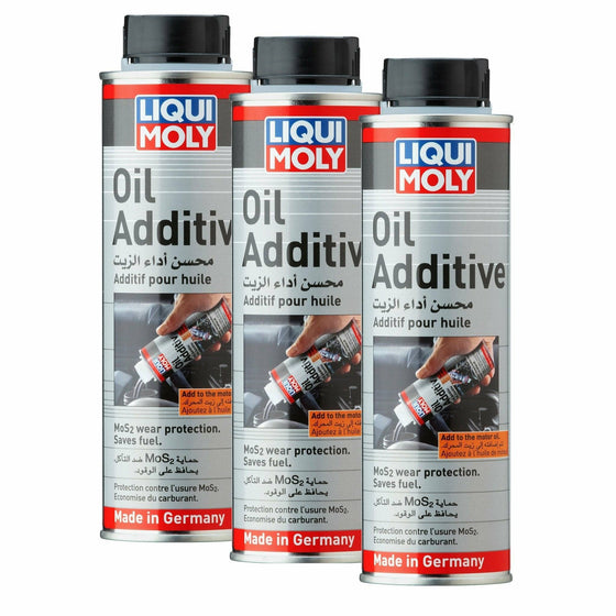 Liqui Moly MoS2 Engine Oil Additive 300ml Lubricate Engine Treatment 2591 - World of Lubricant