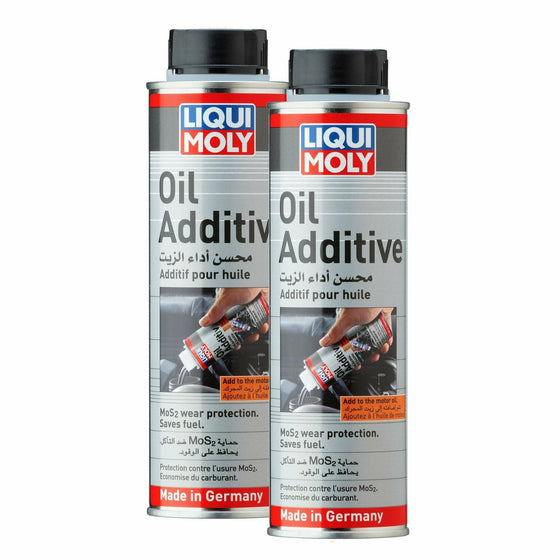 Liqui Moly MoS2 Engine Oil Additive 300ml Lubricate Engine Treatment 2591 - World of Lubricant
