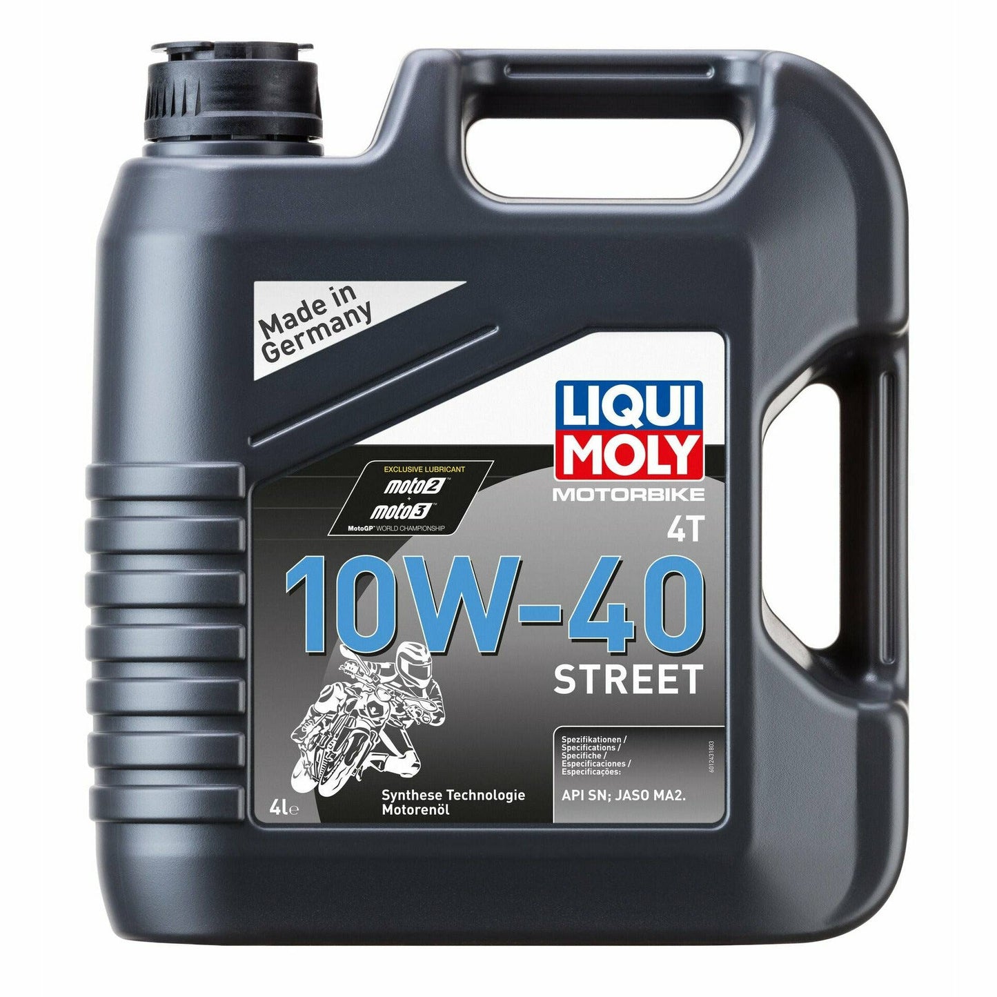 Liqui Moly Motorbike 10W40 Engine Oil 4T Street Synthetic Technology 1243 - World of Lubricant