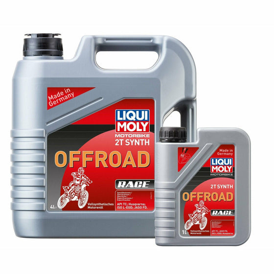 Liqui Moly Motorbike 2T Synth off Road Race Engine Oil 2 Stroke API TC 3064 - World of Lubricant