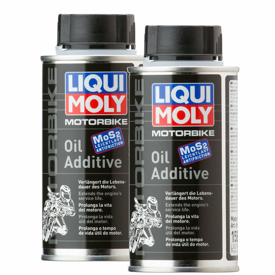 Liqui Moly Motorbike Oil Additive MoS2 Wear Protection 125ml 1580 - World of Lubricant