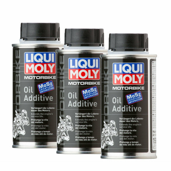 Liqui Moly Motorbike Oil Additive MoS2 Wear Protection 125ml 1580 - World of Lubricant