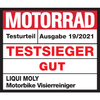 Liqui Moly Motorbike Visor Cleaner Removes Dirt Insects Oil 100ml 1571 - World of Lubricant