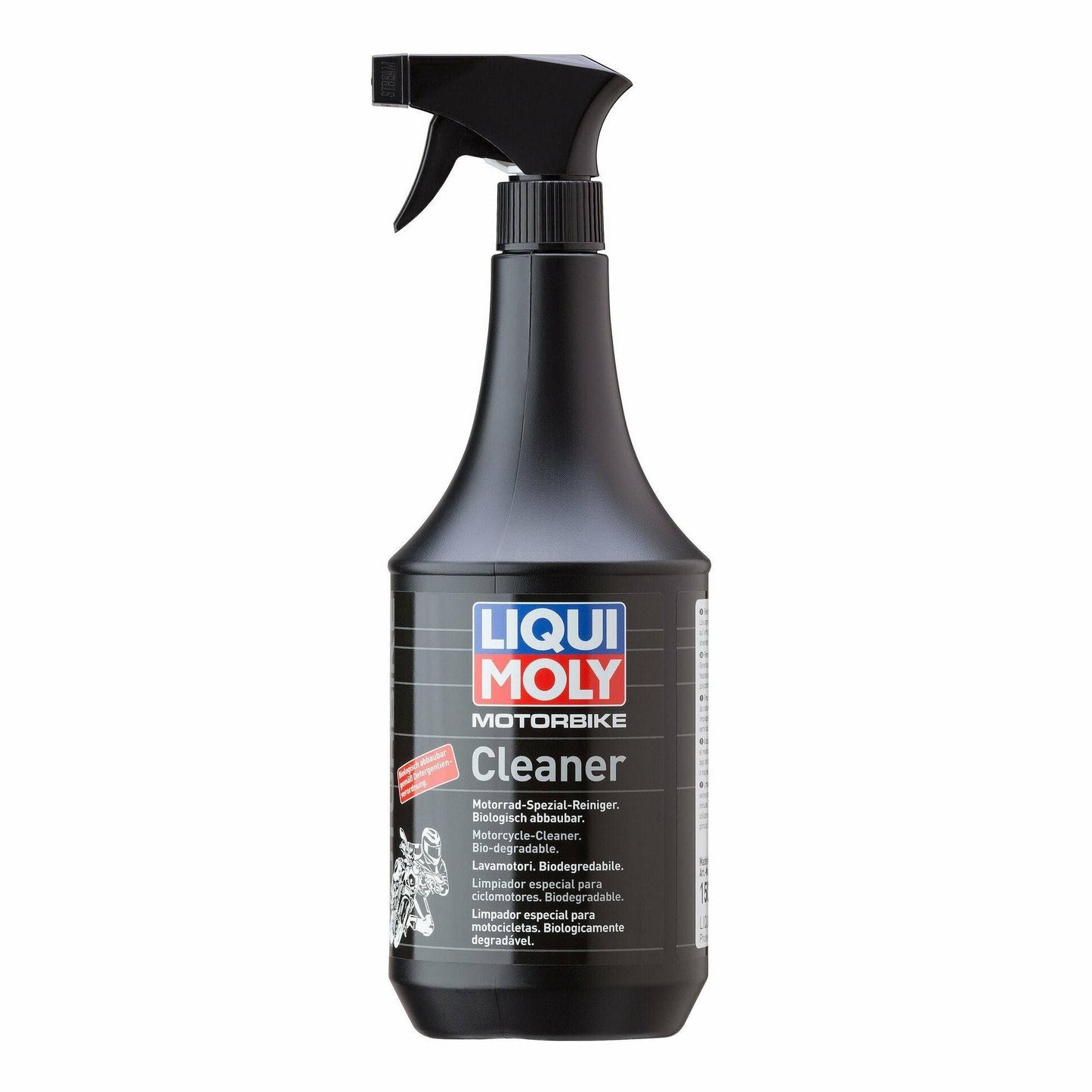 Liqui Moly Motorcycle Cleaner Spray Bottle Motorbike Biodegrade 1L 1509 - World of Lubricant