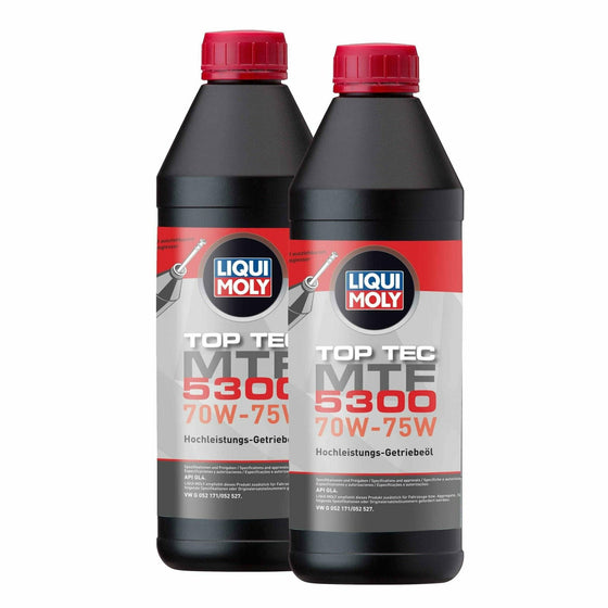 Liqui Moly MTF 5300 Manual Semi Auto DSG Fluid 70w 75w GL4 Audi VW Seat Skoda 21359 - World of Lubricant