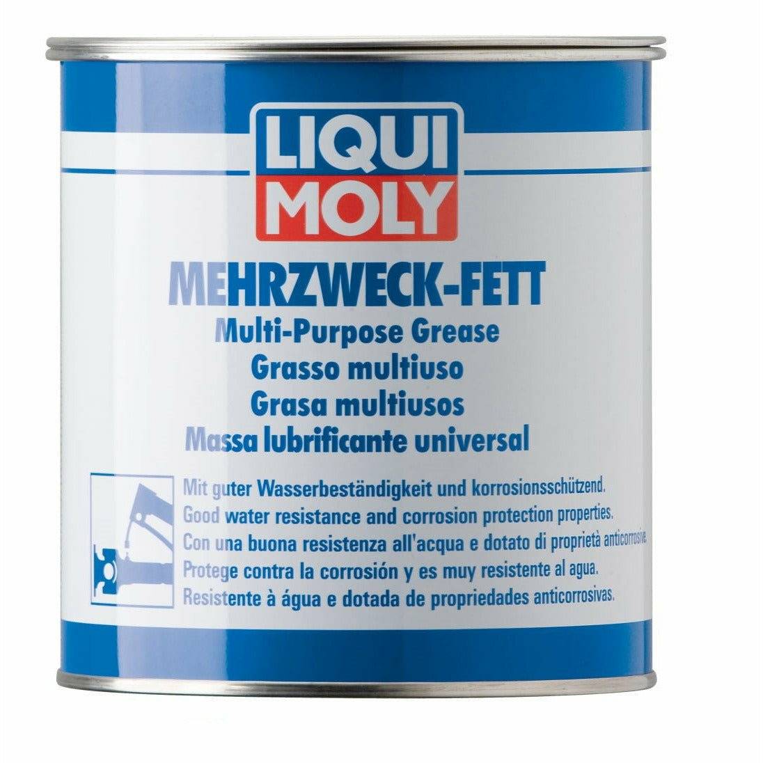 Liqui Moly Multi Purpose Lithium Grease Water Resistant 1 kg 3553 - World of Lubricant