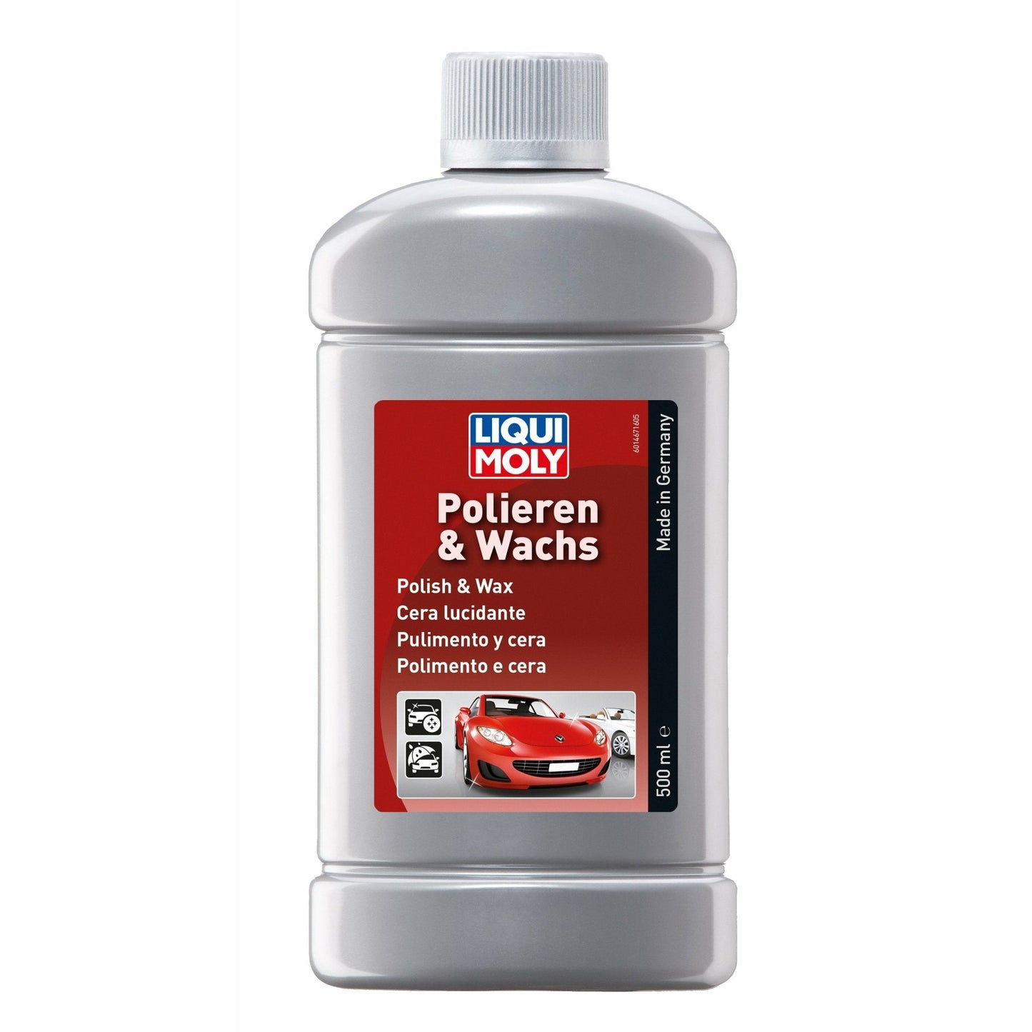 Liqui Moly Polish & Wax, Radiant High Gloss Car Care 500ml 1467 - World of Lubricant