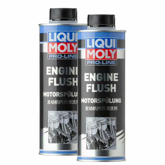 Liqui Moly Pro-Line Petrol and Diesel Engine Flush Additives 500ml 2427 - World of Lubricant