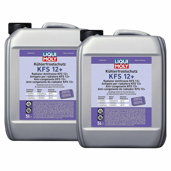 Liqui Moly Radiator Antifreeze Engine 5L KFS 12+ Red Coolant Performance 21146 - World of Lubricant