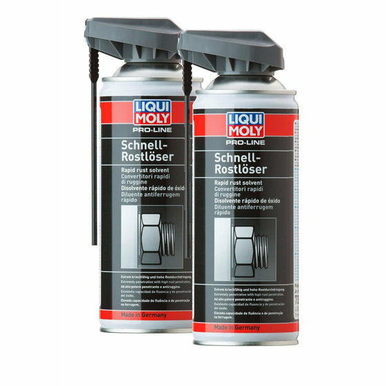 Liqui Moly Rapid Rust Solvent Pro Line 400ML Dissolves Rust Dirt 7390 - World of Lubricant