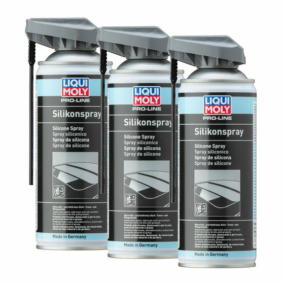 Liqui Moly Silicone Spray ProLine 400ML Grease Interior Exterior Use 7389 - World of Lubricant