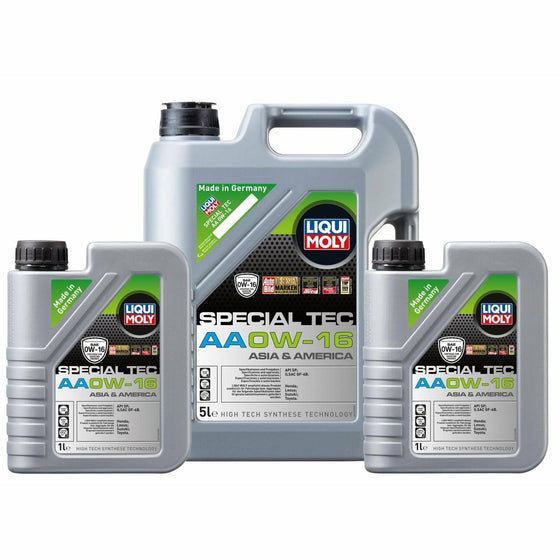 Liqui Moly Special Tec AA 0W-16 Synthetic Engine Oil API Toyota Honda Lexus 21328 - World of Lubricant