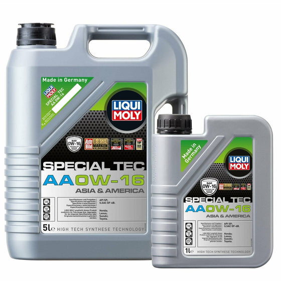 Liqui Moly Special Tec AA 0W-16 Synthetic Engine Oil API Toyota Honda Lexus 21328 - World of Lubricant