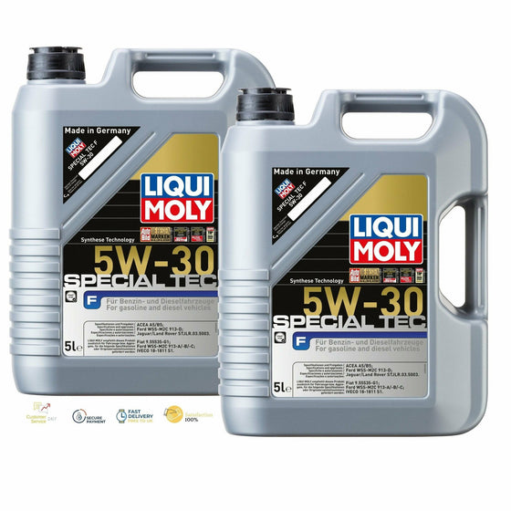 Liqui Moly Special Tec F Ford Jaguar Land Rover SAE 5W30 Engine Oil ACEA A5/B5 2326 - World of Lubricant
