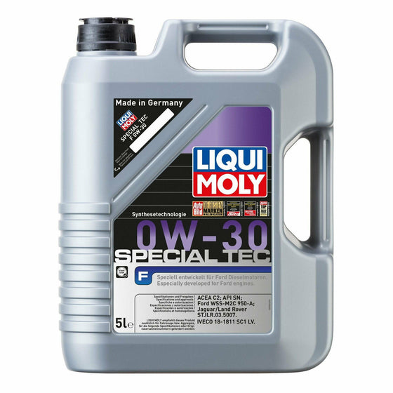 Liqui Moly Special Tec F SAE 0W30 Jaguar Ford Land Rover Engine Oil 8903 - World of Lubricant