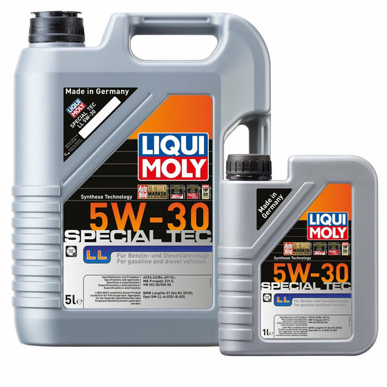 Liqui Moly Special Tec LL 5W30 Long Life Engine Oil BMW VW MB AUDI VAUXHALL 2448 - World of Lubricant